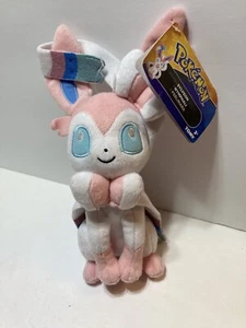 NWT Pokémon 10.5” Plush Toy Sylveon Tomy - Picture 1 of 3