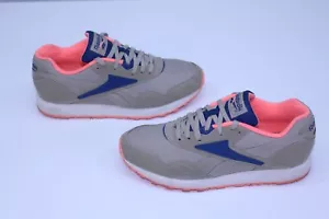 Hombres Reebok 6.5 Tenis Tenis Tenis Tenis Atléticos Clásicos Azul Melocotón Informal Beige NY - Imagen 1 de 12