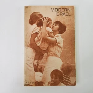 VINTAGE Modern Israel Lily Edelman 1969 Paperback Book Illustrated Culture - Bild 1 von 6