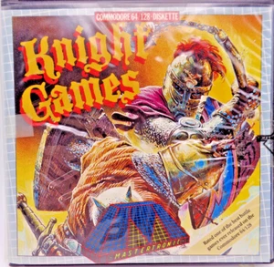 COMMODORE 64/128 -- KNIGHT GAMES ( MASTERTRONIC - DISK ) - Picture 1 of 4