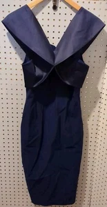 Vesper Blue Dress Size 10 Sleeveless Formal Evening Wedding - Picture 1 of 5