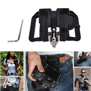 Kamera Gürtelschnalle Button Mount Clip Halterung System mit 1/4" Schraube - Bild 1 von 6