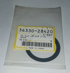 3 Kubota 36330-28420 0.2 Shim Sealed New Old Stock from Shop - Picture 1 of 3
