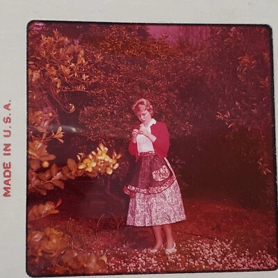 Lot of 12 c1950 Drewry Photocolor Kodak 70mm Film Slides Paris Style Red Tint - Image 1 of 4