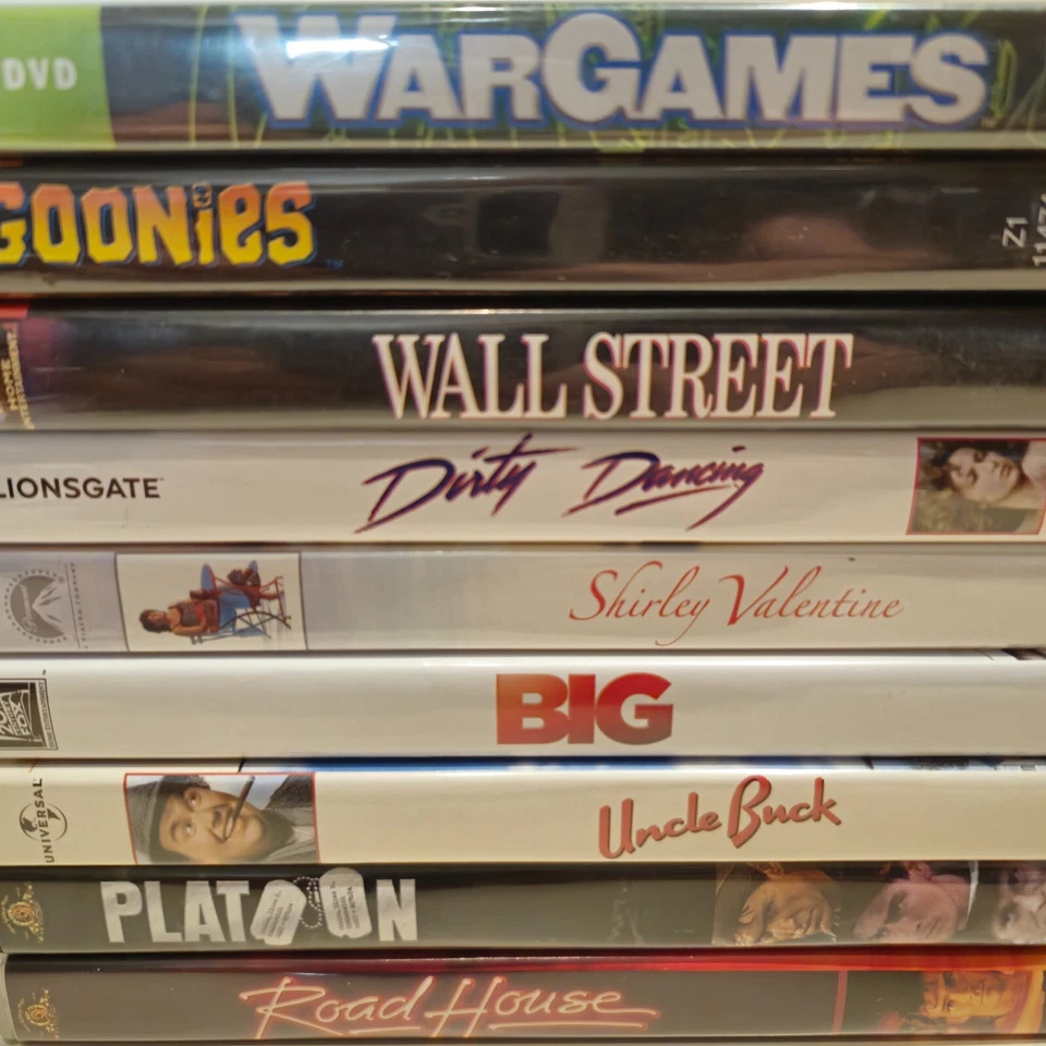 1980s 80s DVD Classic Films Movies DVD's Blu-Rays Choose Build Your Own Bundle - Image 1 of 1