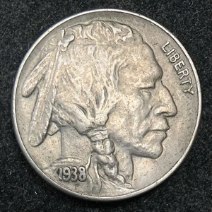 1938-D Buffalo Nickel - Picture 1 of 2