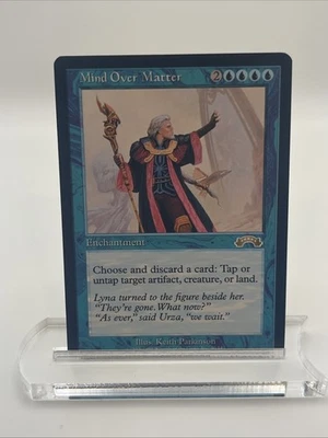 Mind Over Matter Exodus 1998 Near Mint Mtg Magic The Gathering Keith Parkinson - Image 1 of 4