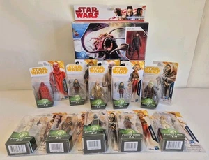 Paquete de 10 figuras de Star Wars FORCELINK 2.0 3.75' Chewbacca Moloch Leia selladas - Imagen 1 de 13