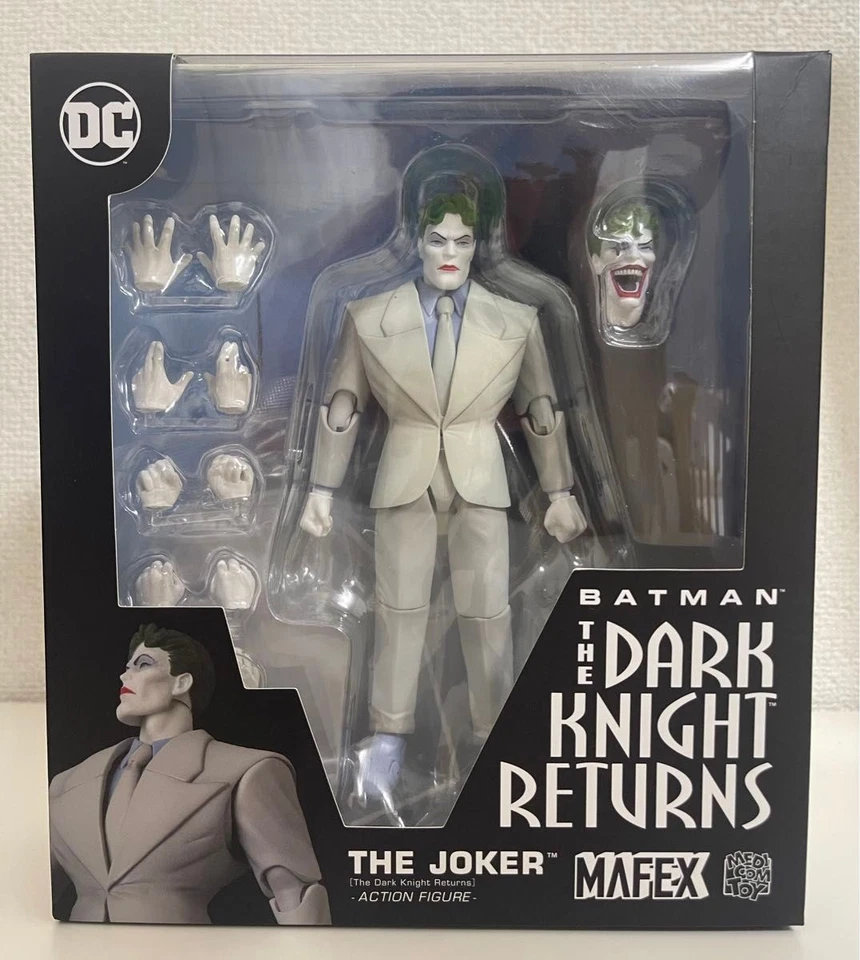 Traje Variante MAFEX THE JOKER (The Dark Knight Returns) Ver. Figura Medibom Toy Foto 1 de 3