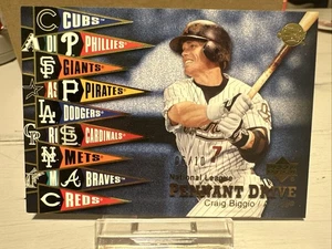 Craig Biggio 2004 cubierta superior Sweet Spot Pennant Drive # 234 (6 de 10) - Imagen 1 de 11