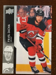 2021-22 Upper Deck Series 2 - Pavel Zacha #361 UD Exclusives /100 - Picture 1 of 2