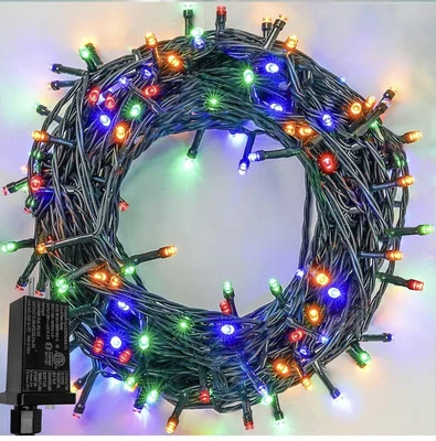LED Christmas Lights String Multi Color Changing Remote Control Xmas Decor - Image 1 of 4