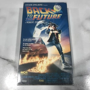 Back To The Future VHS (Yellow MCA Logo) Michael J. Fox Christopher Lloyd [RARE] - Picture 1 of 5