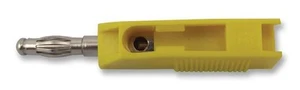 MULTICOMP - 4mm Stekker, Stapelbaar, Geel - Afbeelding 1 van 1