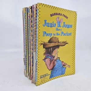 Junie B. Jones Has A Peep in Her Pocket Books Mixed Lot of 9 Barbara Park - Bild 1 von 18