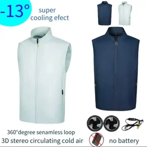 Summer Cooling Air-Conditioning Clothing Vest Labor Protection Work Clothing  - Picture 1 of 19