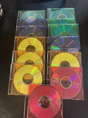 Sony CD-R 700MB Blank Storage Media Discs CDs - 13 Lot - Image 1 of 2
