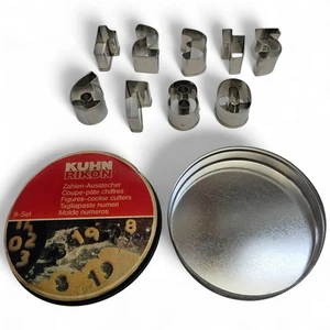 Cortadores de acero inoxidable letra del alfabeto X9 molde para galletas galletas Kuhn Rikon - Imagen 1 de 8