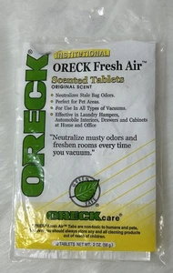 Oreck Institutional Fresh Air Original Scent 12 Tablets Neutralizes Vacuum Odor - Picture 1 of 2
