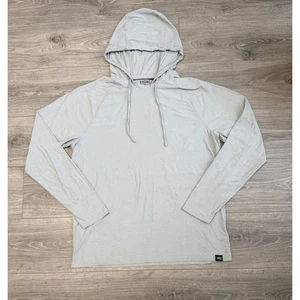 Rhone Herren XL graues Langarmshirt mit Kapuze leichte Performance Activewear - Bild 1 von 6