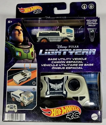 Hot Wheels RC 2.4 GHZ BUZZ LightYear 1:64 Scale Vehicle Remote-Controlled Racing - Image 1 of 2