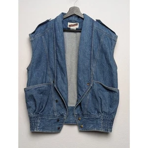 Vintage Banzai Denim Vest 40 Unisex - Picture 1 of 13