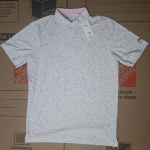Puma Arnold Palmer Sketch Golf Polo Mens Size XL - Picture 1 of 5