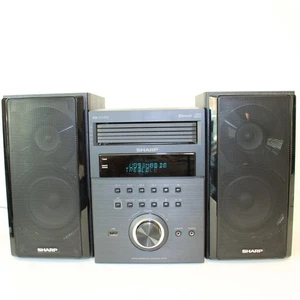 Sharp XL-BH250 Micro Component System 5 Disc CD Changer Radio Bluetooth - Picture 1 of 19
