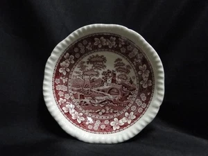 Spode Pink Tower, Pink Floral w/ Scene: Cereal Bowl (s), 6 3/8" - Picture 1 of 7
