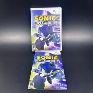 Nintendo Wii Caja y Manual ONLlY - Sonic Unleashed - SIN JUEGO - Imagen 1 de 4