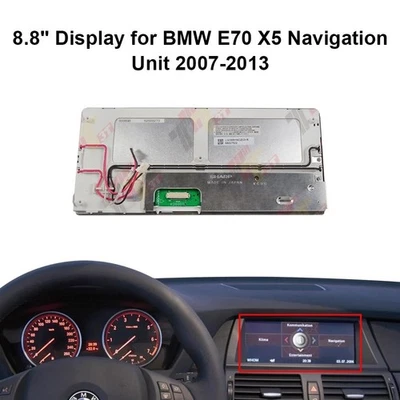 BMW E90 E91,E60 E61,E63 E64,E65 E66,E70 E71 X5 CID CIC CCC LCD Display 8.8" OEM
