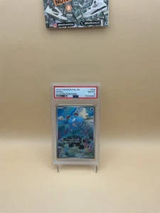 Pokémon Pal En Paldea 2023 ilustración evolucionada rara #204 Marill PSA 8 - Imagen 1 de 2