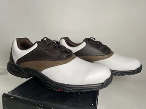 FootJoy Mens GreenJoys Golf Shoes Multicolor Brown 45402 Low Top Lace Up 11.5 M - Picture 1 of 8