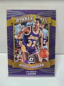 Magic Johnson 2023-24 Donruss Optic #11 Winner Stays Purple - Picture 1 of 2