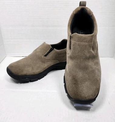 LL Bean Mujer 6.5M Marrón Gamuza Zapatos para Caminar Impermeable Aislado Suela Vibram Foto 1 de 4