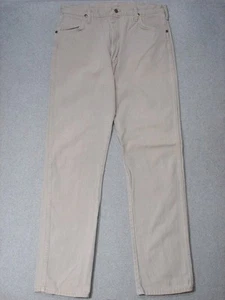 RK11417 VINTAGE USA **WRANGLER** 13MWZ CLASSIC JEANS 36x36 (msr 33"x34") BEIGE - Bild 1 von 7