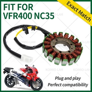 Fit for HONDA VFR400 NC21 NC24 NC30 RVF400 NC35 Magneto Generator Stator Coil - Picture 1 of 6