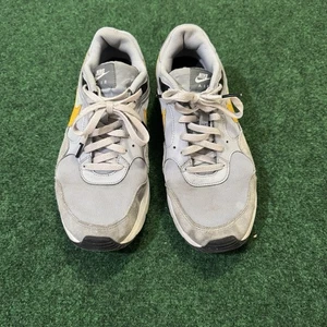 Nike Air Max SC Men’s 10.5 Gray Yellow CW4555-011 Casual Running Shoes - Picture 1 of 9