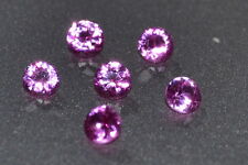 ***NEW***A Single 3mm Amazing Bright Pink Enhanced Natural SAPPHIRE!!!