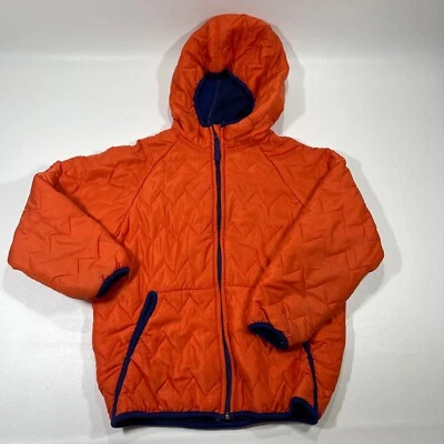 Chaqueta acolchada cálida Firefighters Operation niños talla 14 16 naranja hecha en EE. UU.  Foto 1 de 4