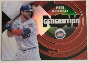 2022 Topps Series 1 Generation Now Pete Alonso New York Mets - Bild 1 von 2