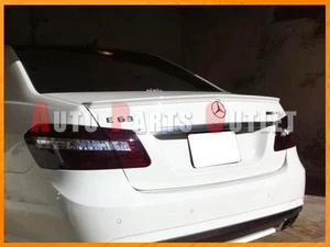 2010-2015 M-BENZ E350 E550 4Dr W212 AMG Type #650 Arctic White Trunk Spoiler - Picture 1 of 1