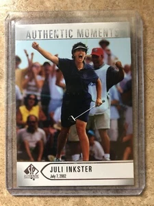 2021 Upper Deck SP Authentic Golf Moments #59 JULI INKSTER - Picture 1 of 1