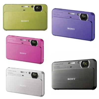 Sony DSC-T99 Cyber Shot Digital Camera 4X Optical Zoom English Language 85% New - Image 1 of 4