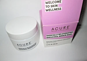 ACURE radikal verjüngende Bakuchiol Spiegelmaske 1,7 Unzen Neu im Karton veganes Retinol Alt - Bild 1 von 2