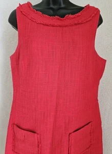 Karl Lagerfeld Womens Dress Size 10 Sleeveless Round Neck Pockets - Picture 1 of 24