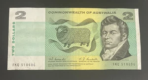 1967 Coombs Randall Commonwealth of Australia banknote - #FKQ 510606 - Picture 1 of 2