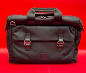 Knomo Tournay Topload Briefcase Black 160-202-BLK ✅❤️️✅❤️️ BRAND NEW! ✅❤️️✅❤️️ - Picture 1 of 4
