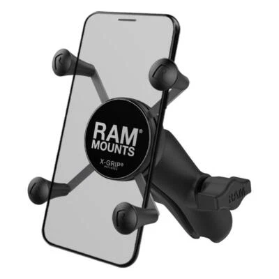 RAM X-Grip Phone Holder with Composite Double Socket Arm - Image 1 of 2