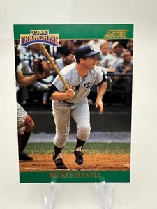 1992 Score Baseball "The Franchise" Musial, Mantle, Yastrzems Card number 1 - 4 - Picture 1 of 16